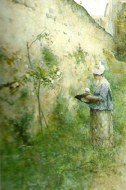 Carl Larsson gamla muren Germany oil painting art